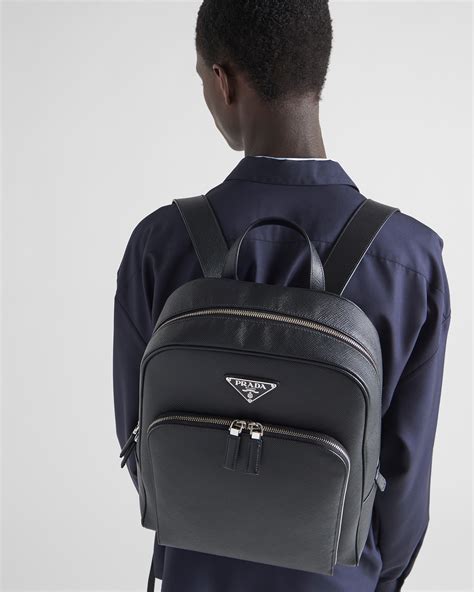 large prada backpack|prada unisex backpack.